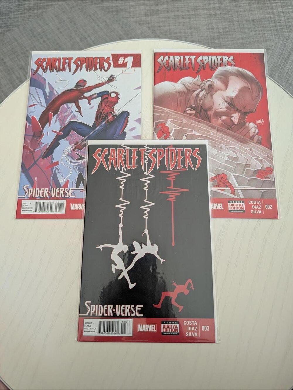 Scarlet Spiders Spider-Verse Comic Books Set 1 - 3 run
